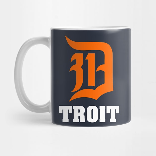 D TROIT by YourLuckyTee